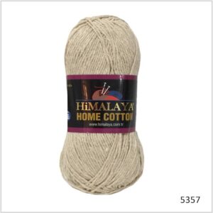 חוט כותנה עבה- home cotton- גוון 122-03- אבן