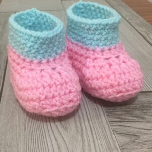 הוראות סריגה נעלי תינוק