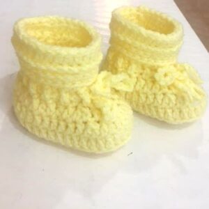 הוראות סריגה- נעלי תינוק - דגם 15-07