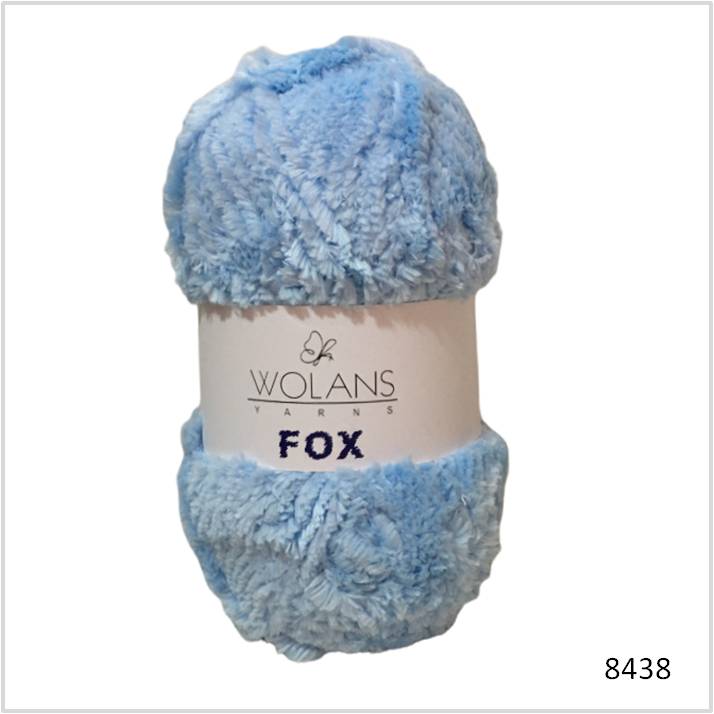 חוט פרוותי FOX- גוון 11- תכלת