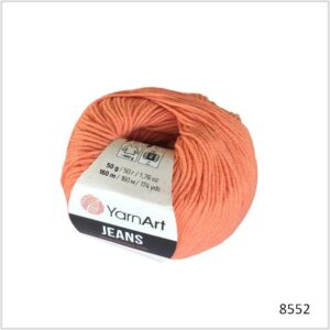 ג’ינס- Yarn art jeans- גוון 23- כתום בהיר