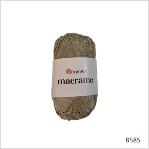 מקרמה יארנארט- Yarnart macrame- בעובי 2 מ"מ- 156- בז' בהיר